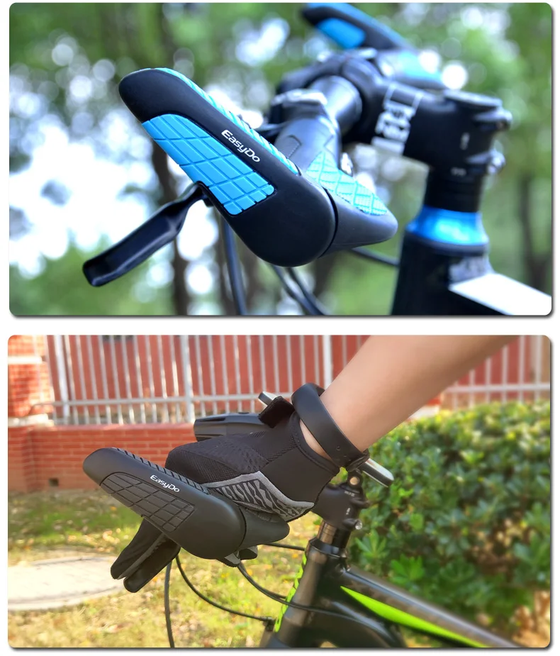 EasyDo новейшая мода патент дизайн велосипедная рукоятка MTB рукоятка руля эргономичные удобные мягкие ручки Аксессуары для велосипеда