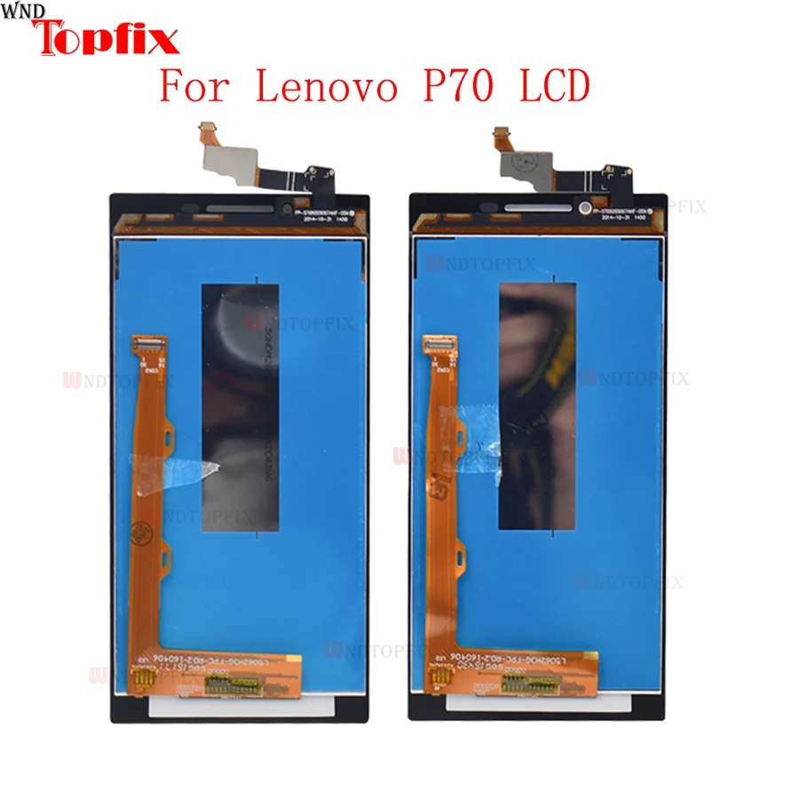 Для Lenovo P70 ЖК-дисплей кодирующий преобразователь сенсорного экрана в сборе с