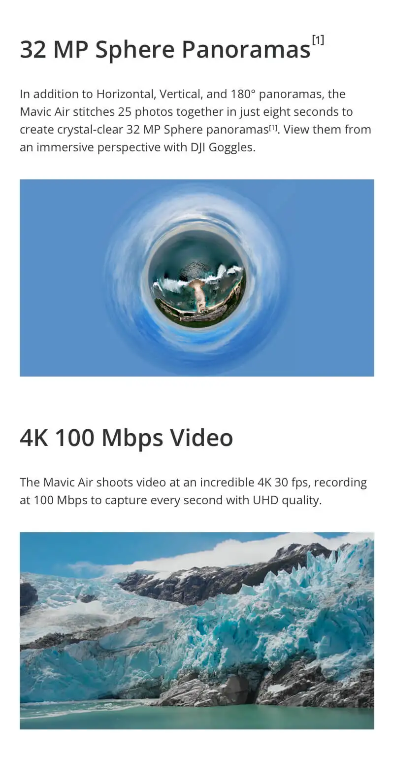 Квадрокоптер DJI Mavic Air Drone с камерой 4K Видео Макс. 21 мин Время полета аэрофотосъемка с контроллером комплект CD50 T01
