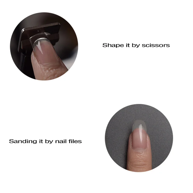 Накладные ногти акриловые накладные форма гроба стилеты полное покрытие