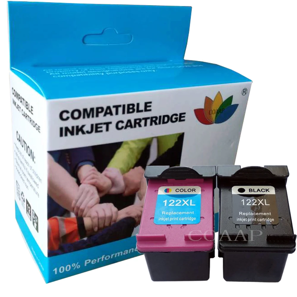 

COAAP 122 XL Replacement for HP122 122XL Ink Cartridge for hp Deskjet 1050a 2050 1050 2050s 3050A 1000 2000 3000 Printer