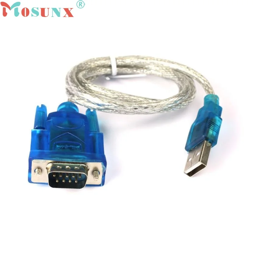 Красивый подарок Новый USB к RS232 DB9 Серийный COM конвертер адаптер Поддержка PLC