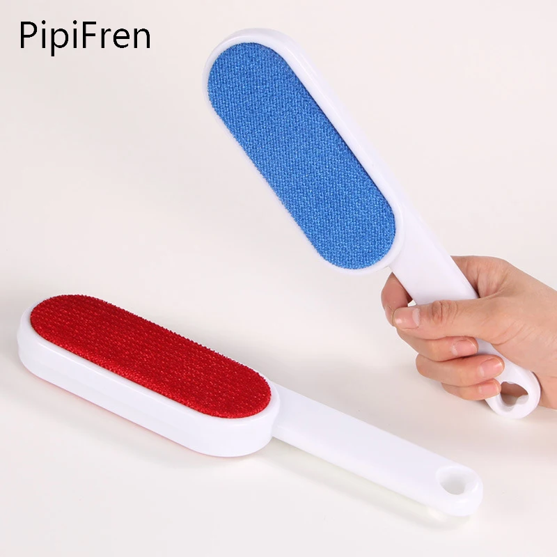 PipiFren Щетка для собак длинные волосы домашних животных щетка от шерсти для уход за котом устройство для удаления двух лиц одежда вязкость самостоятельно cepillo perro