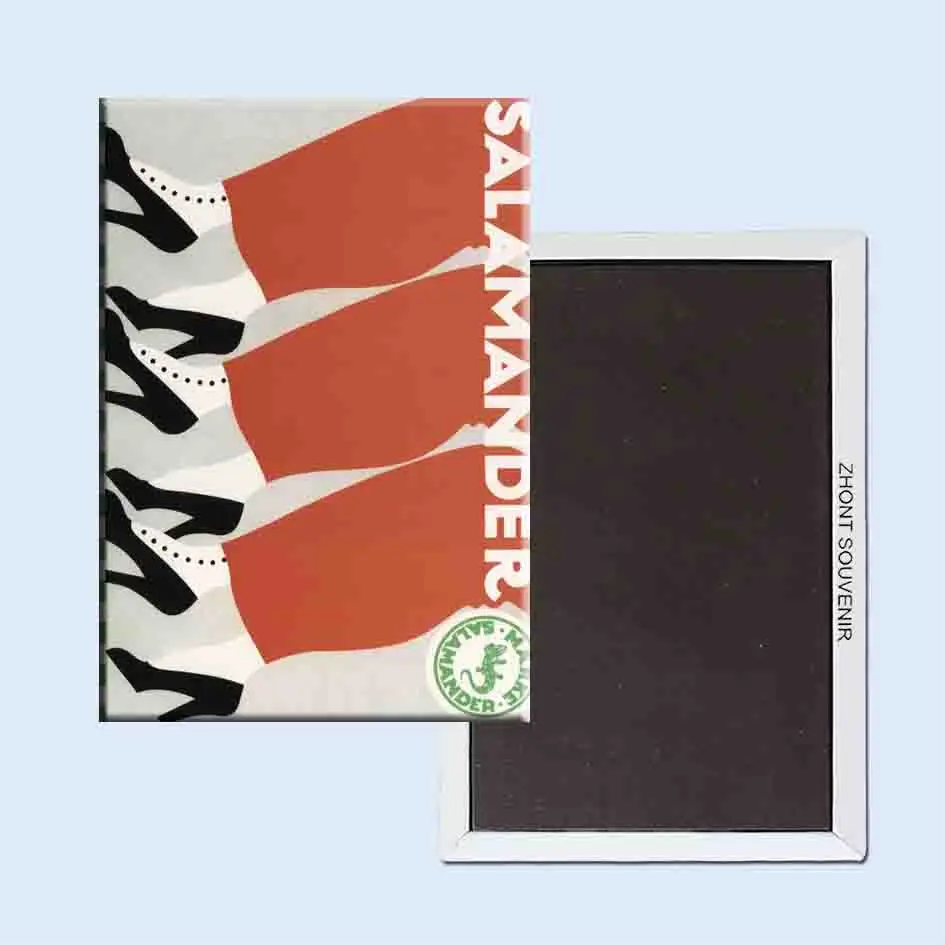 

Магниты на холодильник в стиле ретро, саламандра, Эрнст, немецкий сухид, 24142