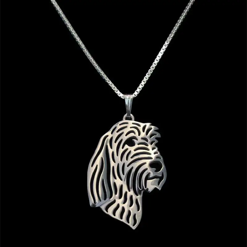 

Hot Sale Lovers' Jewelry Alloy Pendant Necklaces Women's Grand / Petit Basset Griffon Vendeen Necklaces