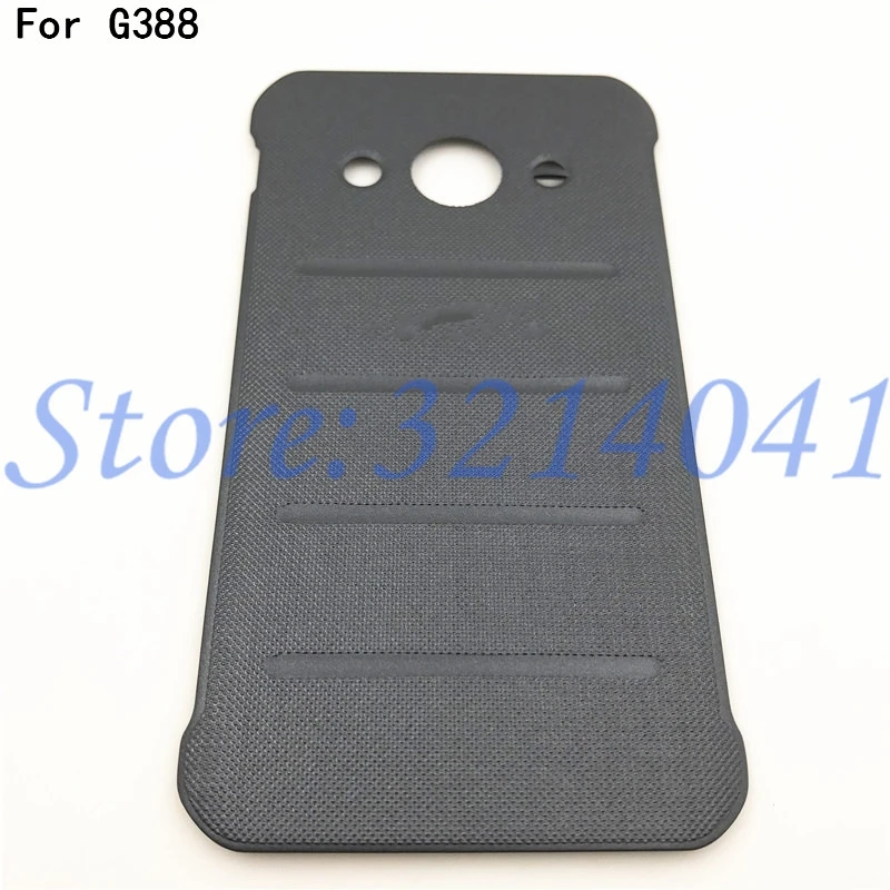 Чехол для батареи для samsung Galaxy Xcover 3 G388 G388F, задняя крышка, чехол, задняя крышка, запасные части+ логотип