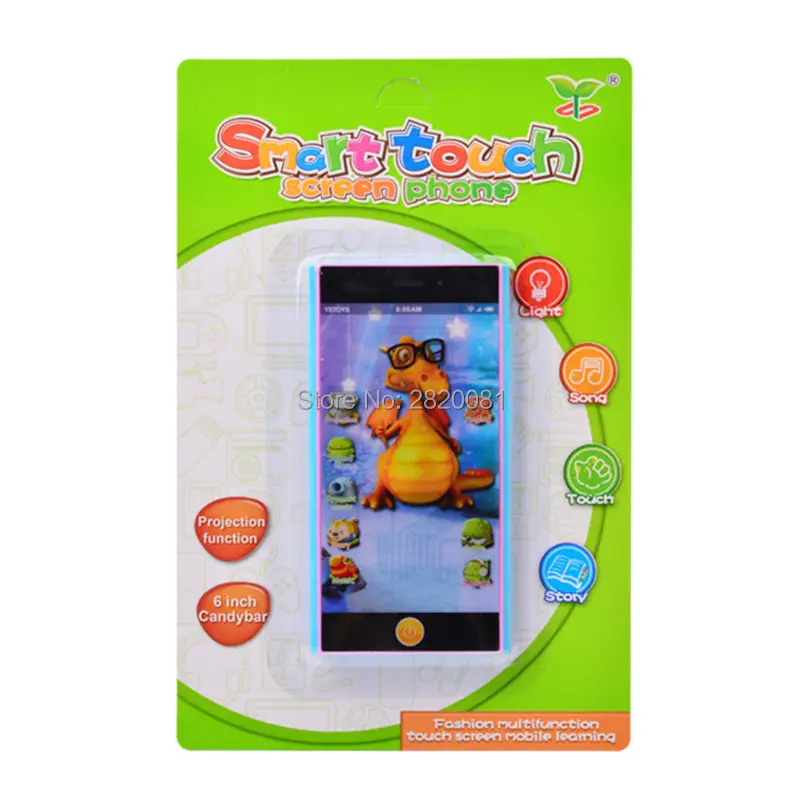 Умный сенсорный экран мобильного телефона игрушка ребенка многофункциональный