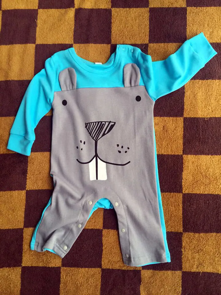 Fashion Style Baby Romper Newborn Boy Clothes Cute Animal 3 Styles Clothing Ropa Bebe Children one piece rompers 1pcs HB058 |