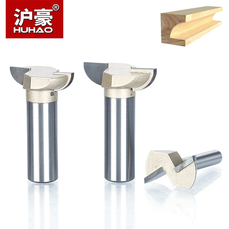 HUHAO 1 шт. 1/4 &quot1/2&quot хвостовик бит бухты с подшипник деревообрабатывающий