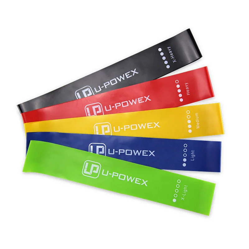 1 set 5 Colors Yoga Resistance Rubber Bands Indoor Outdoor Fitness Equipment Pilates Sport Training Workout Elastic Bands/ | Спорт и