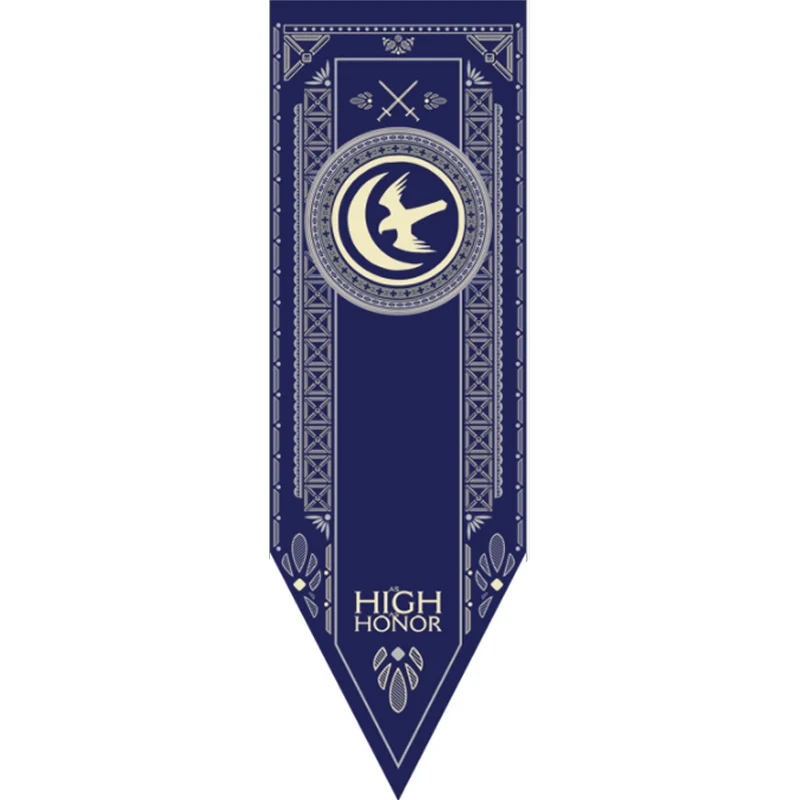 Arryn Домашний Декор флаг «Игра престолов» Stark& Tully& Targaryen& Lannister& Baratheon& Martell& Bolton Flag - Цвет: Arryn