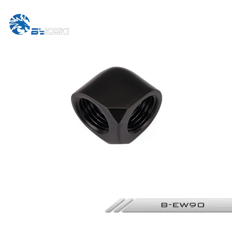 Bykski B-EW90, Двойная Внутренняя резьба 90 градусов фитинги, G1/4 ''бутик несколько цветов