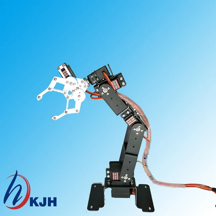 Полностью Собранный робот манипулятор 6 DOF + механический коготь шт.