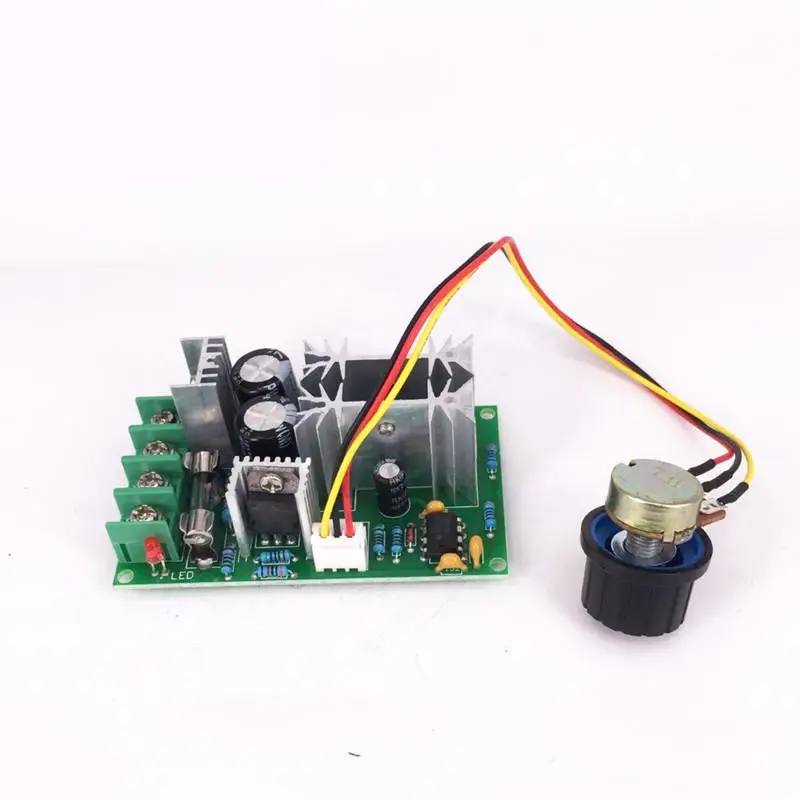 DC10 60V DC двигатель регулятор скорости 12 В 24 в 36 48 Высокая мощность Привод модуль ШИМ