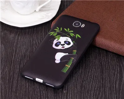 Черный Мягкий чехол для huawei Y 5ii/Y5 II CUN-U29 CUN-L21 CUN-L01 чехол для телефона s силиконовый чехол для мобильного телефона для coque huawei Y5 2 Чехол - Цвет: Черный