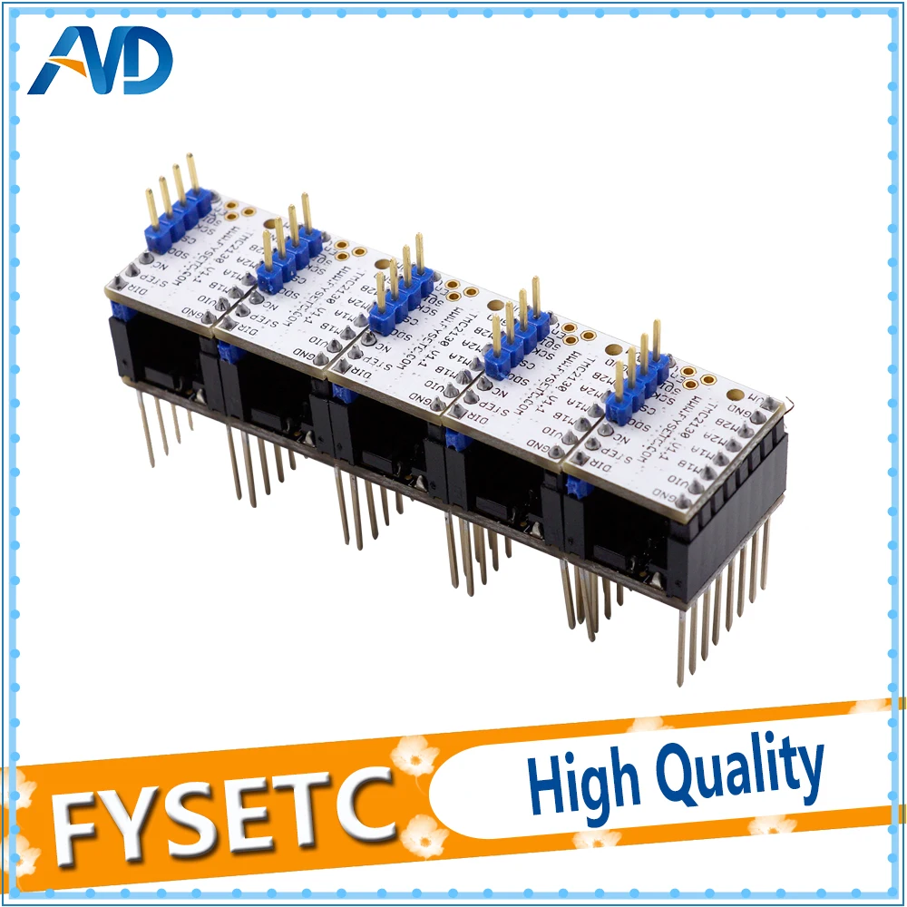 10pcs TMC2130 V1.1 For SPI Function Stepstick Stepper Motor Driver With Heat Sink Step Stick Protector VS V1.0 | Компьютеры и офис