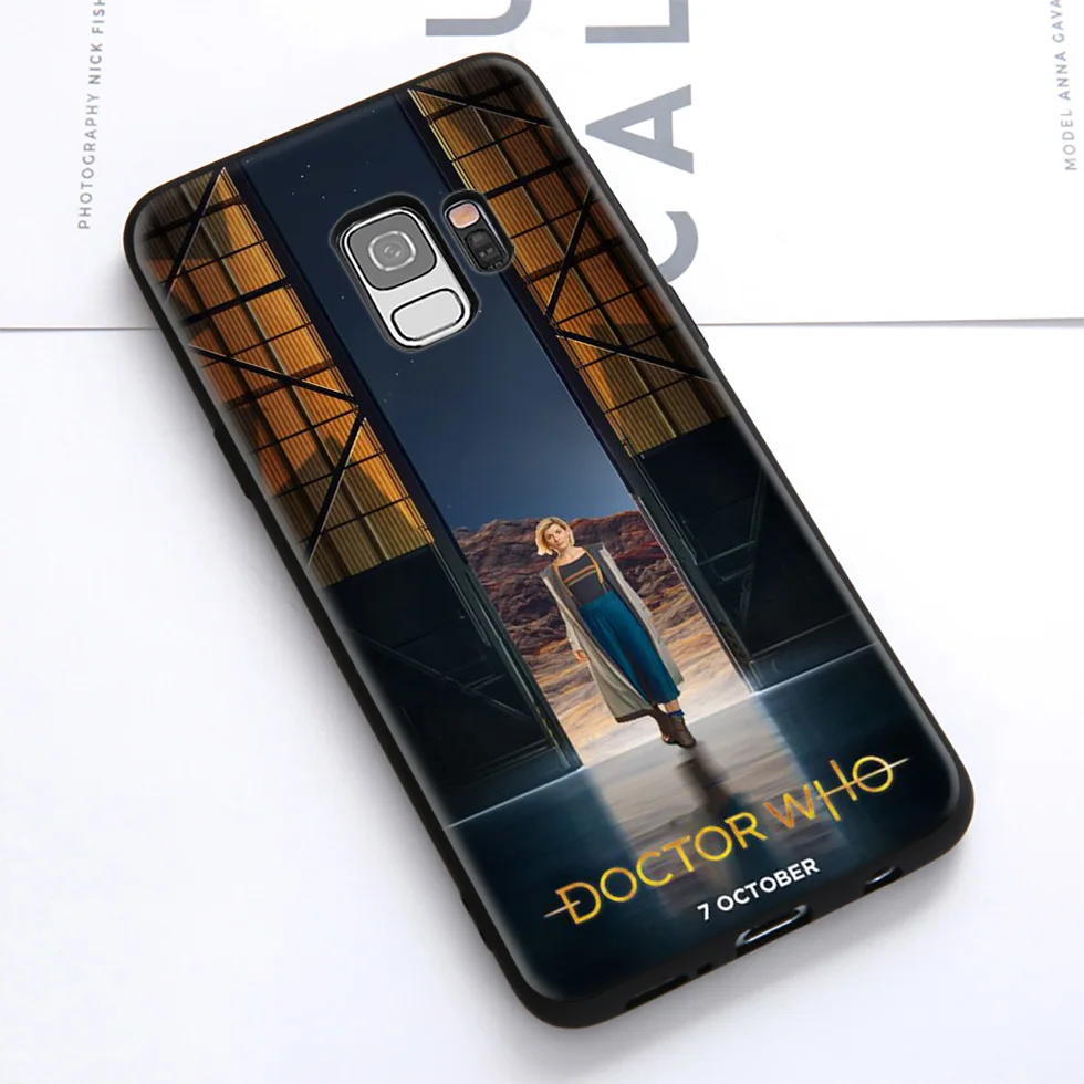 WEBBEDEPP Tardis Box Doctor Who мягкий чехол для Samsung Galaxy S10 S10e S9 S8 Plus S7 S6 Edge &amp J6 2018 Note 10 9 8 |