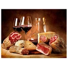 Новый 5D DIY Алмазная Картина Натюрморт говядины вина вышивка крестиком Швейные Спицы Алмаз, вышивка квадратными круглая мозаика комплект