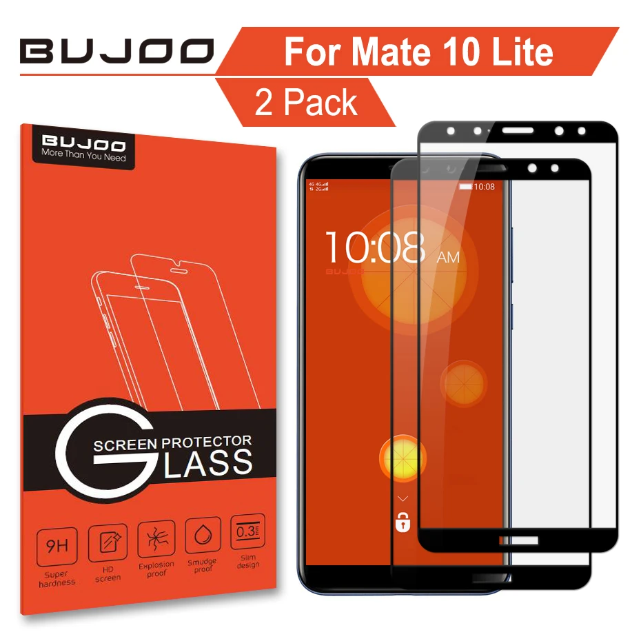 2 шт./упаковка закаленное стекло для Huawei Mate 10 Lite Nova 2i Honor 9i 2.5D 0 3 мм 9H|glass for huawei|screen