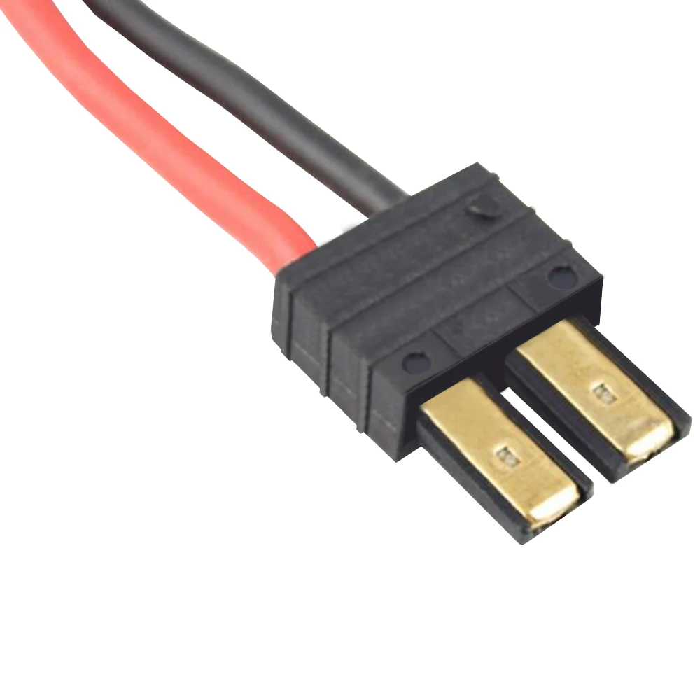 

14AWG 250mm Long 4.00 banana head (male) plug to T-connector Conversion line