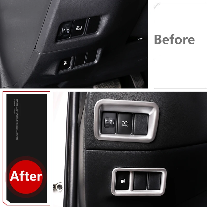 Переключатель фар для автомобиля с блестками настраиваемый чехол Toyota C-HR CHR 2016 2017