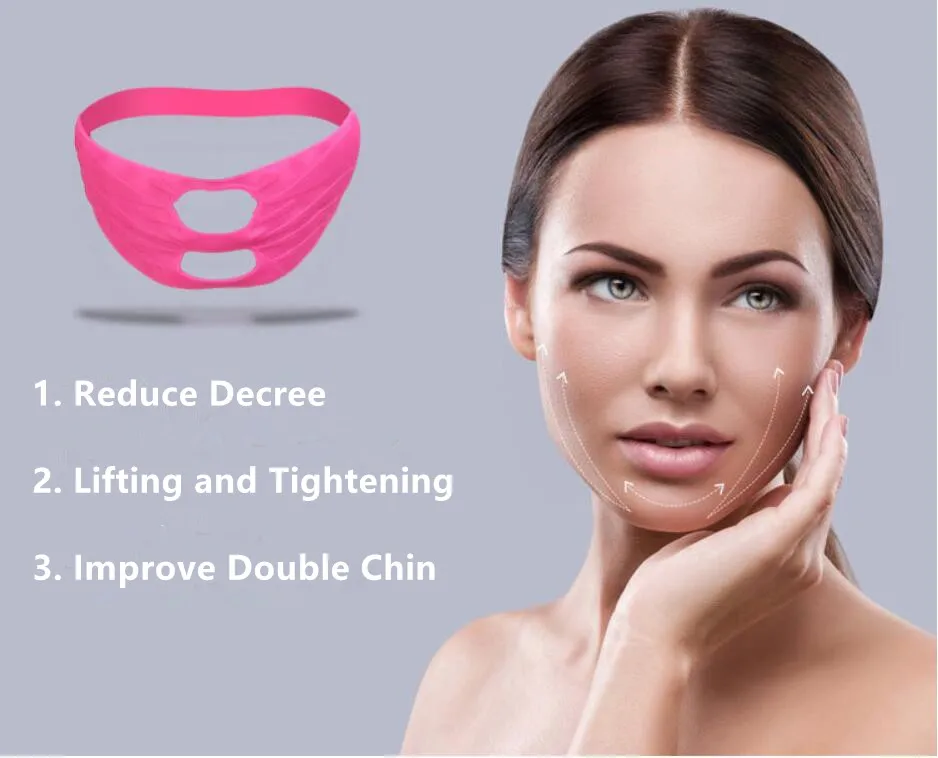 Маска для лифтинга лица бандаж похудения морщинка подтяжка щек подбородка