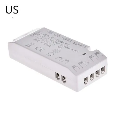 US Adaptor Kaigelin 6 шт. под шкаф светодиодный светильник 12 в мебельный шкаф круглый светодиодный RV дисплей освещение для дома Кухня Освещение - Цвет: US Adaptor