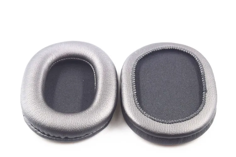 Plain weave Сменные кожаные амбушюры для sony MDR-V6/MDR-7506/MDR-CD900ST с эффектом памяти, наушники Ew - Цвет: Plain weave