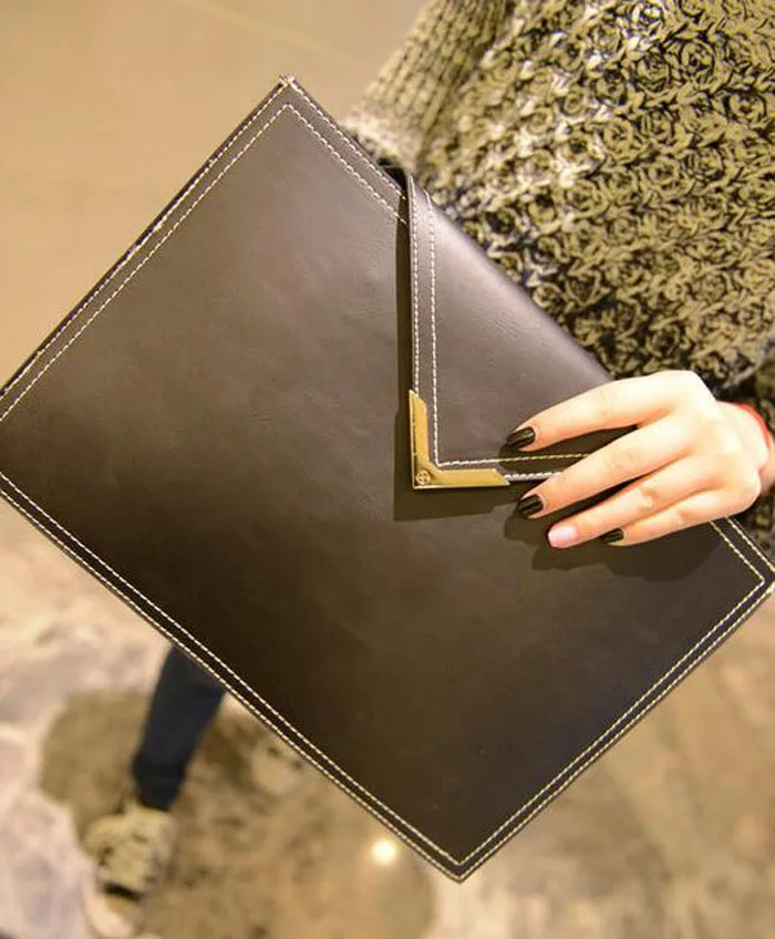 Женская сумка-клатч из искусственной кожи сумка-кошелек типа конверт сумка