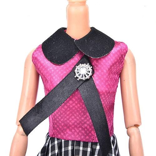 Наряд модное платье для оригинальной куклы детские игрушки Красивая Ручная