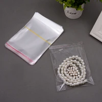 200pcslot 9x15cm transparent opp plastic packaging bag for bakery cookie clear self adhesive seal cellophane cello bags