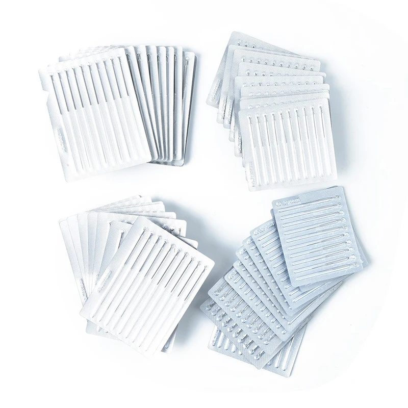 1 коробка для избавления от зависимостей игл 100 одноразовая Стерильная игла Acupunture