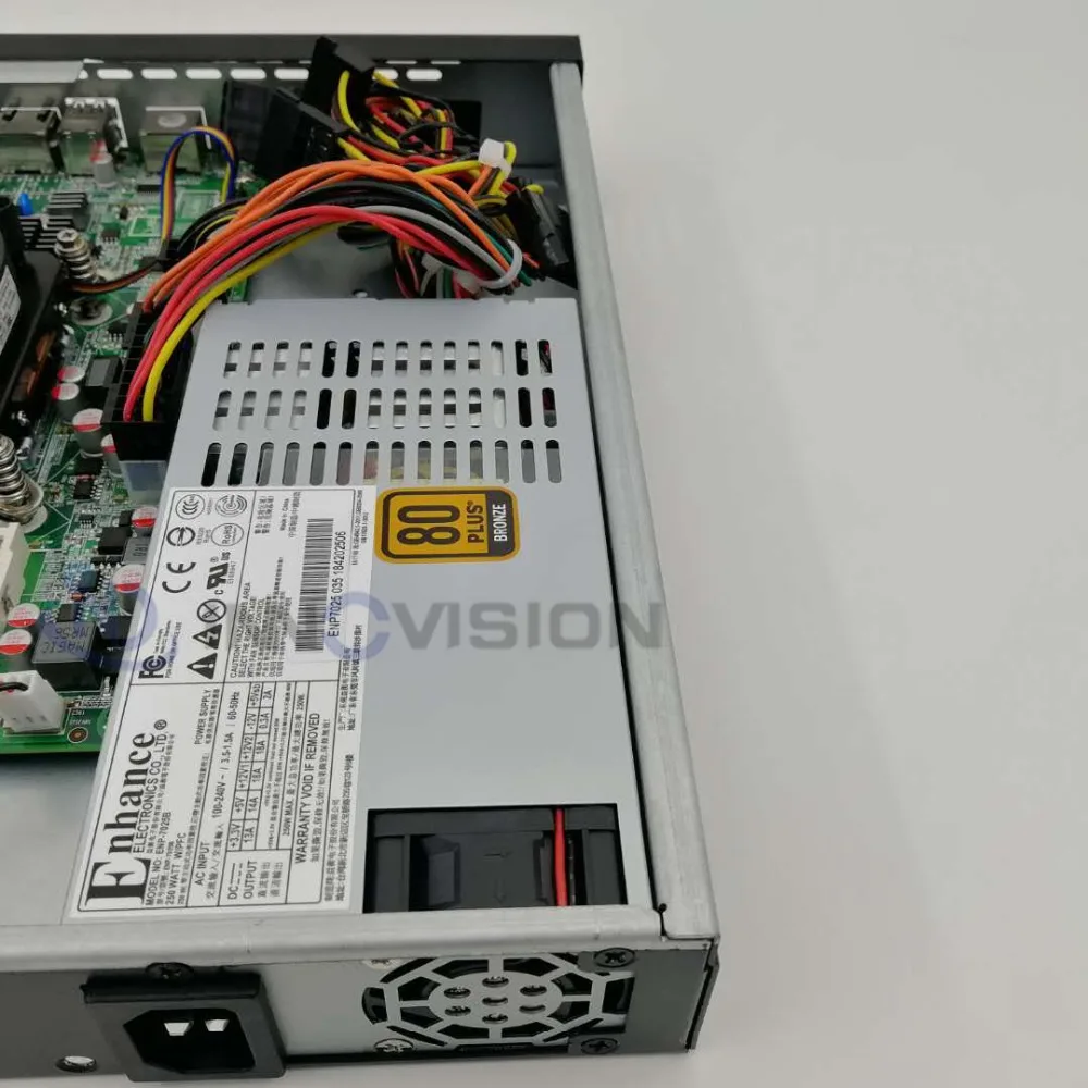 Высокая эффективность Номинальная 1U 250W гибкий сервер блок питания PSU 80Plus PSU