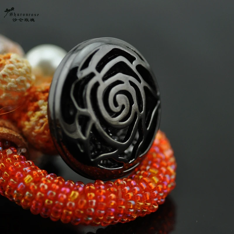 32 мм высокое качество шуба пуговицы пуховик Кашемировый Свитер камушек кнопки