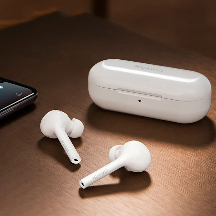 HUAWEI FreeBuds Lite Bluetooth наушники Беспроводной Bluetooth гарнитура 12 часов воспроизведения стерео Hi-Fi звук с зарядный чехол