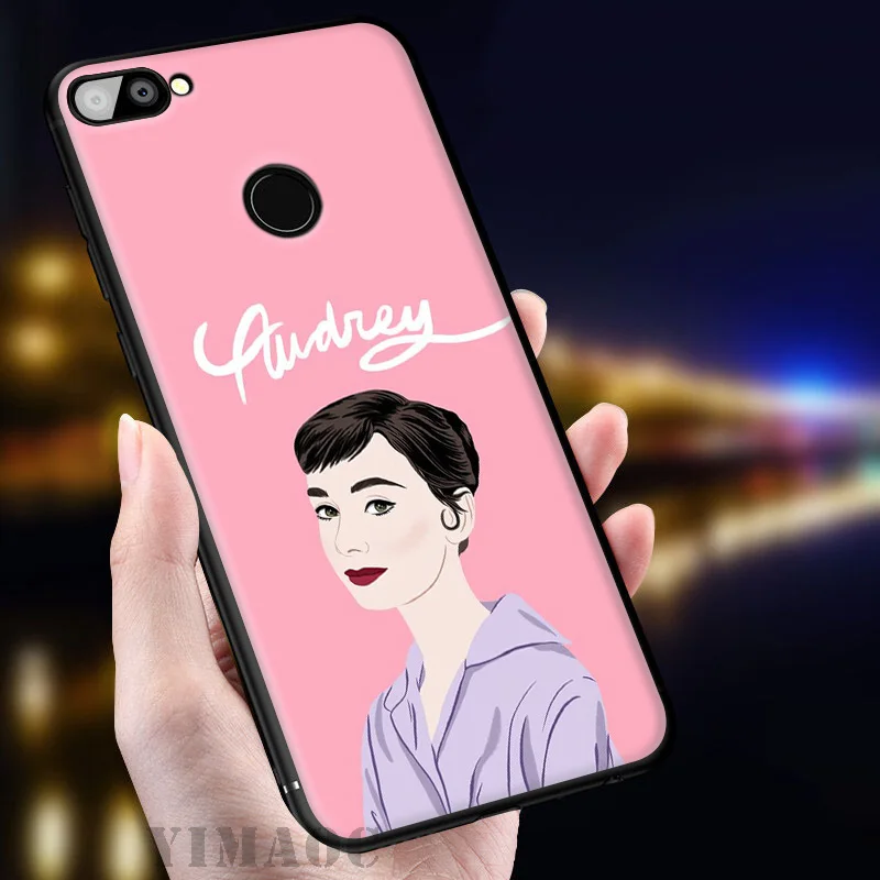 YIMAOC Audrey Hepburn Soft Case for Huawei Mate 20 10 P30 P20 Pro P10 P9 P Smart Z 2019 &amp Nova 3 3i Lite |
