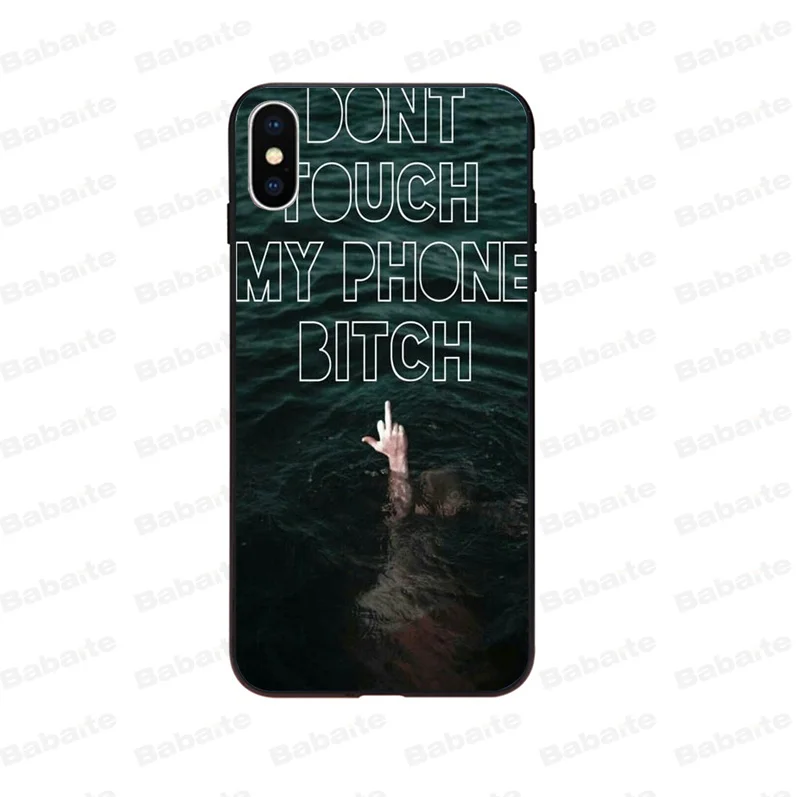 Babaite I'M NOT ALWAYS A BITCH Новинка Fundas чехол для телефона iPhone 8 7 6 6S Plus 5 5S SE XR X XS MAX Coque