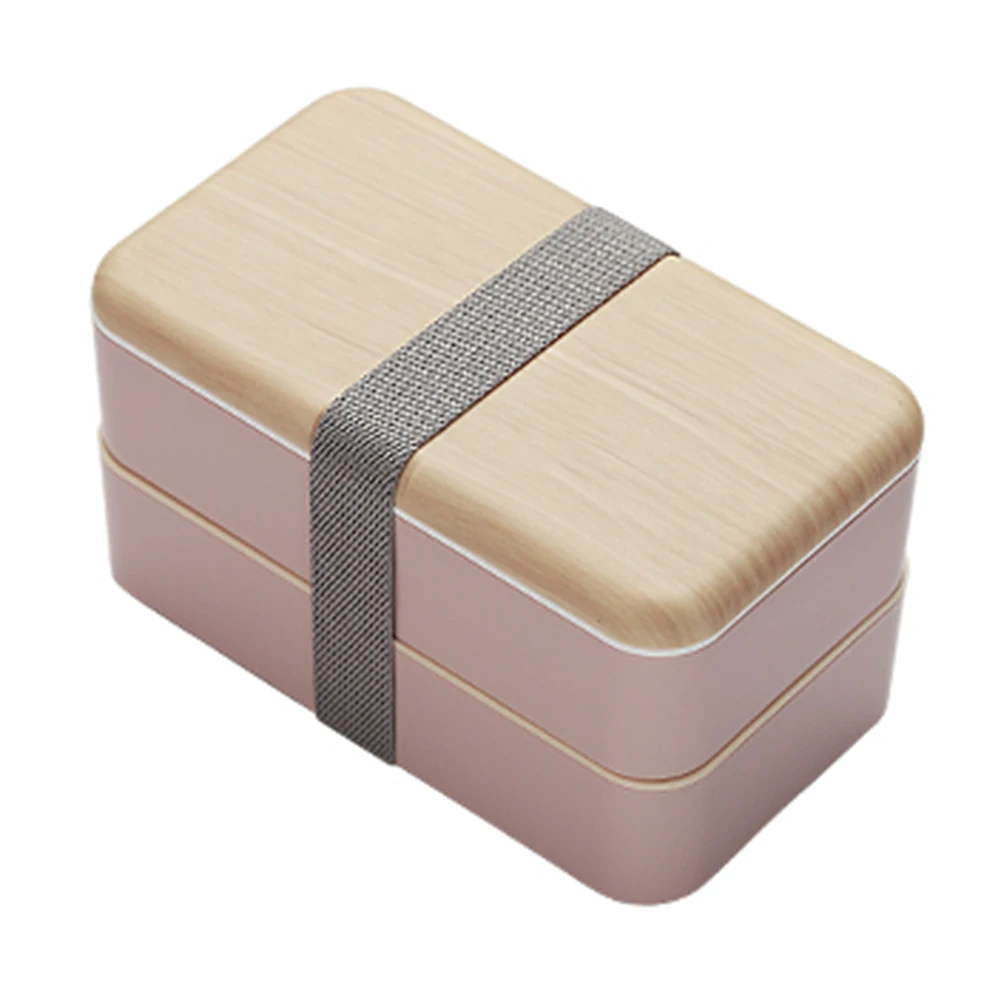 Изолированный школьный японский контейнер для обеда микроволновая работа