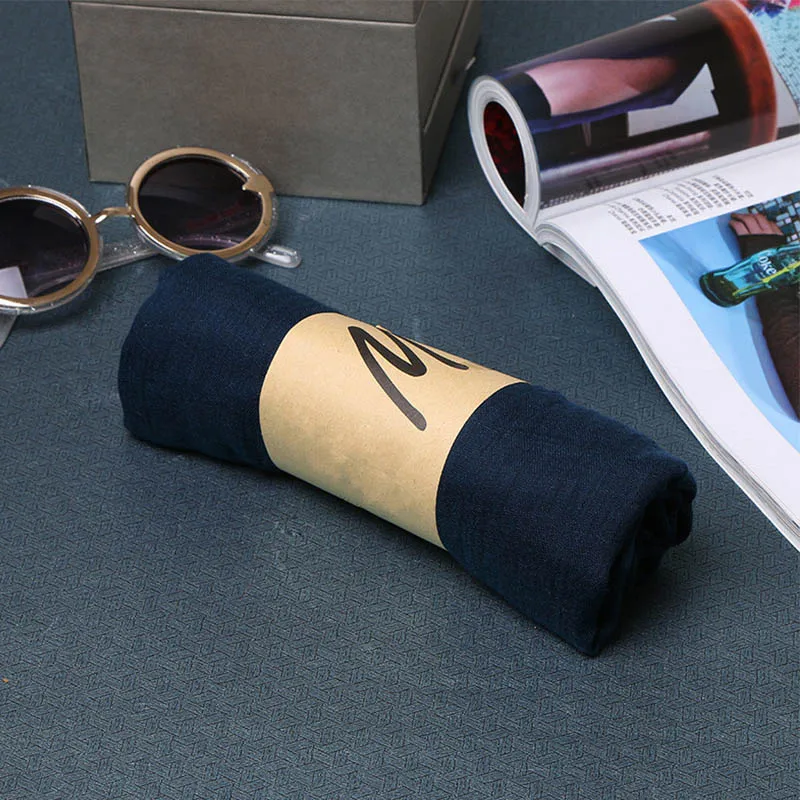 Горячая Корея Стиль Твердые Хлопок Шарфы Для Женщин Осень Украшения Модного