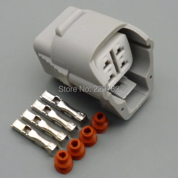 shhworldsea 10Sets 4 pin car Oxygen sensor connector auto waterproof electrical socket plug for suzuki 6189-0126 | Автомобили и