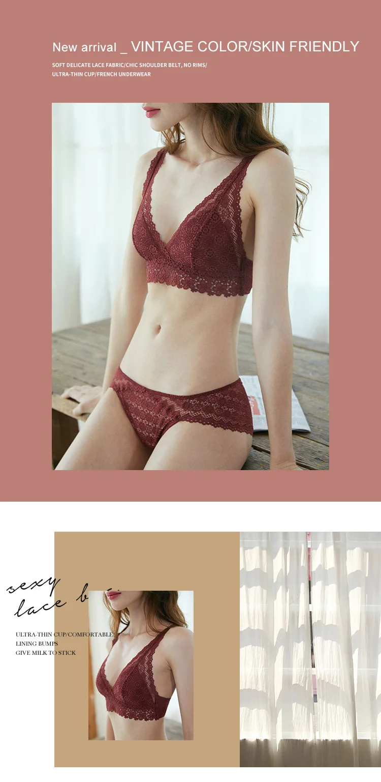 LILYMODA, Новое поступление, высокое качество, удобный, для женщин, беспроводной, кружевной, сексуальный бюстгальтер, бюстгальтер, мягкий, с отверстиями, без косточек, нижнее белье, черный