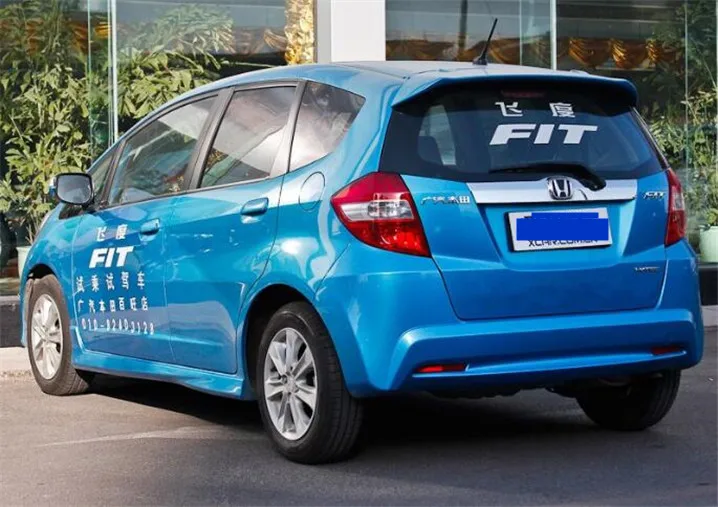 Спойлер для Honda Jazz Fit высококачественный спойлер из АБС материала заднего крыла