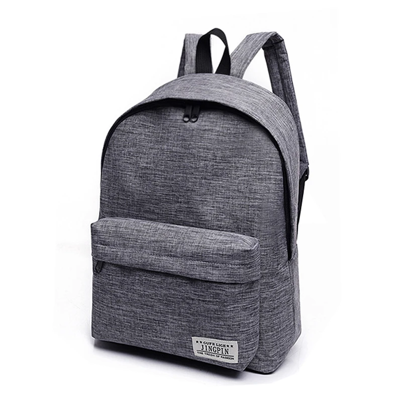 Badenroo Simple Canvas Backpack School bag For Teenagers Girls Student book Laptop Back pack travel Mochila Men satchel Rucksack |