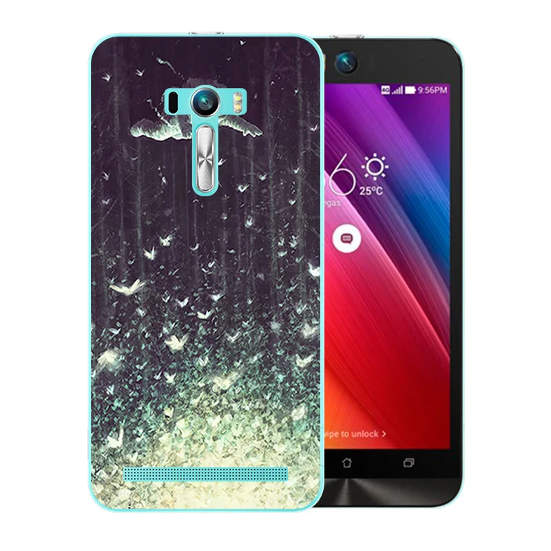 5 дюймов для Asus Zenfone Selfie ZD551KL чехол телефона с рисунком космическая Луна