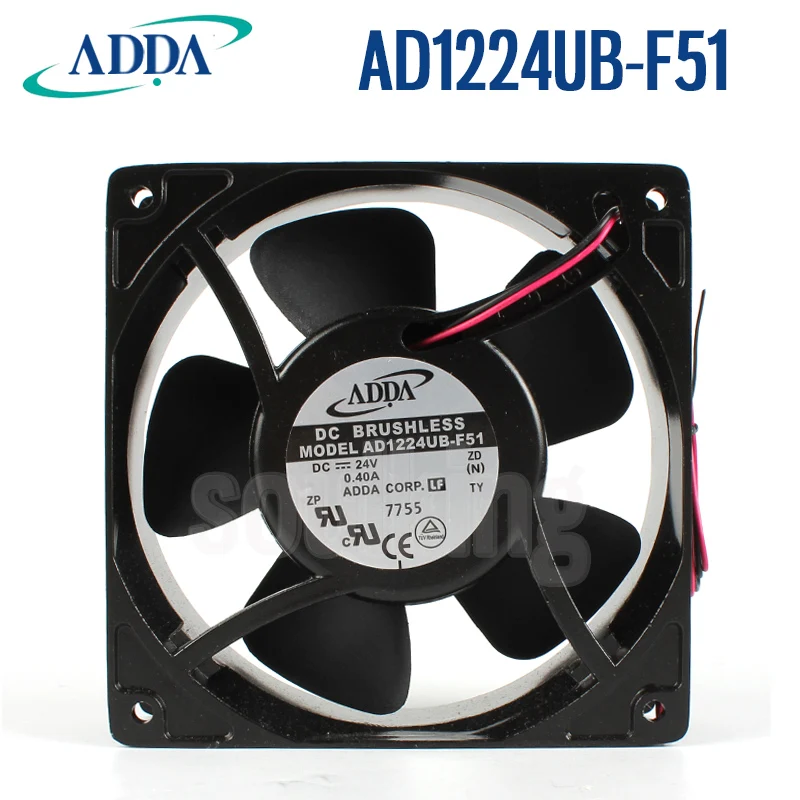 

NEW ADDA AD1224UB-F51 12038 24V 0.40A frequency cooling fan
