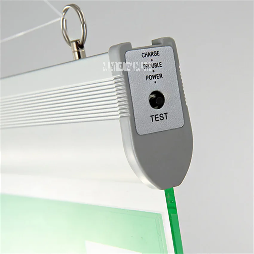 10 шт./лот фонарь с индикатором безопасности и выхода акриловая бирка индикатор