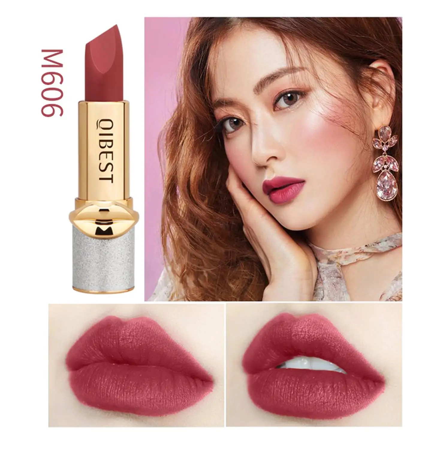 Новая губная помада блеск для губ красота красные губы матовая водостойкий