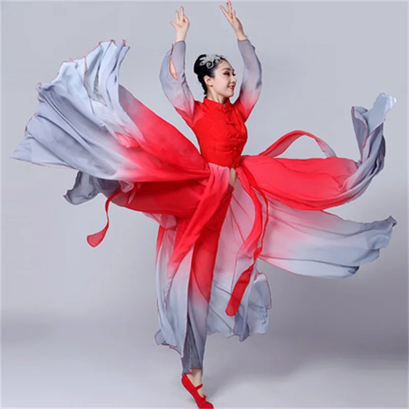 Женский костюм для танцев Hanfu классический в китайском стиле взрослых |