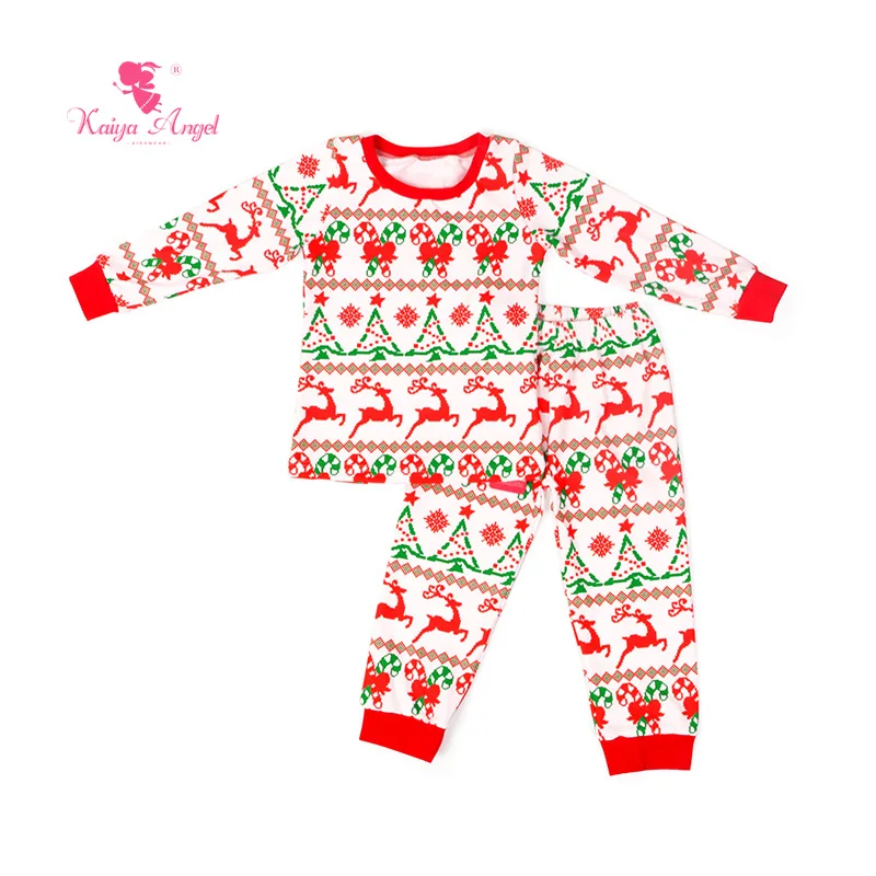 2018 Рождественская Детская одежда для малышей оптовая продажа осенняя детей