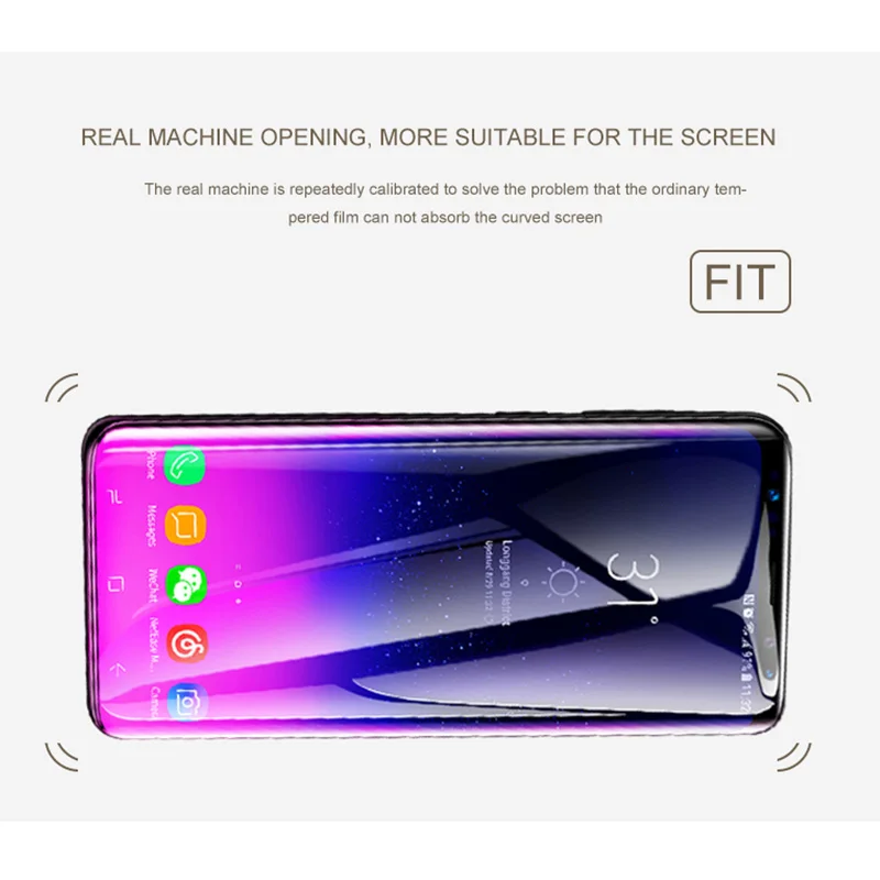 Ddaian защитное закаленное стекло для Samsung Note8 /S8Plus /S9 Защитная стеклянная пленка